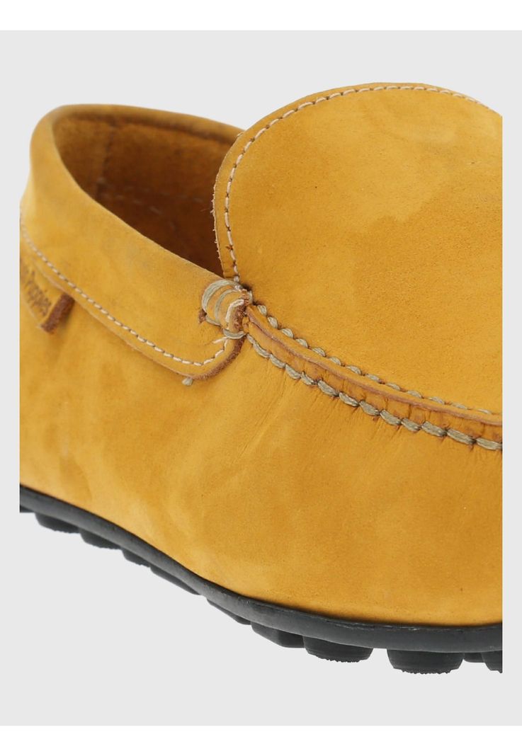 Mocasín Cuero Amarillo Hombre Blumenau -7