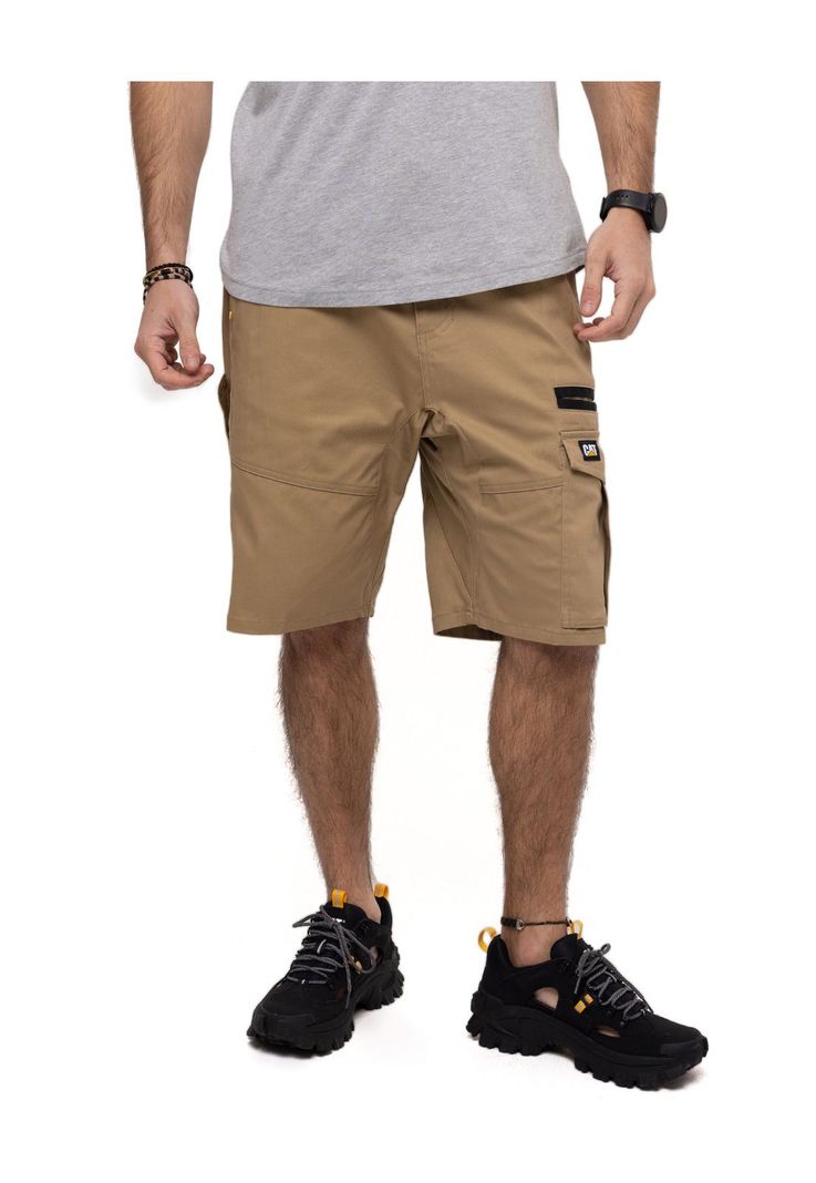 Short Foundation Cargo Sho Café Claro Hombre-0