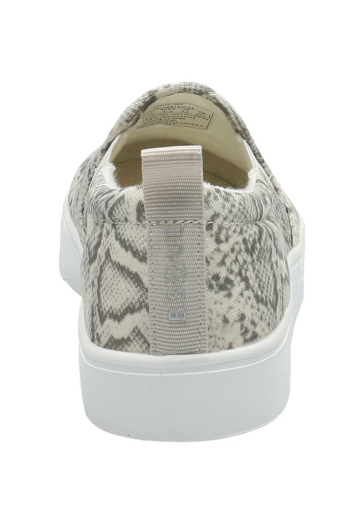 Zapatilla Mujer Animal Print Slip On Beige-6