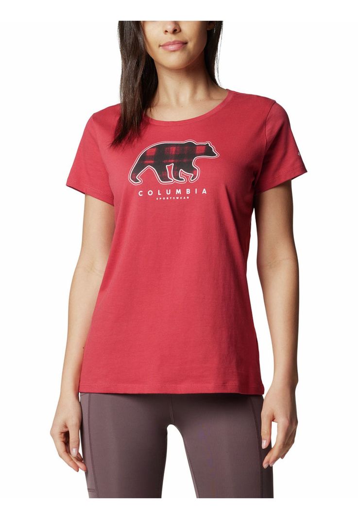 Polera Mujer Daisy Days Graphic Rojo-0
