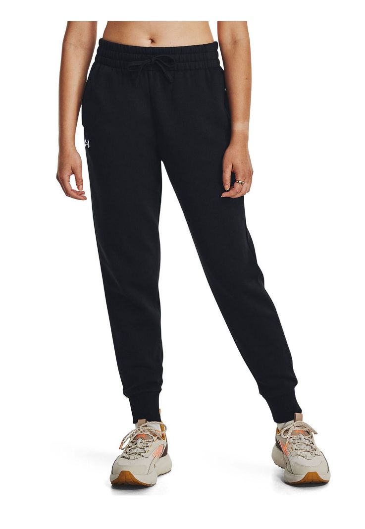 Joggers de polar UA Rival Negro para mujer-3