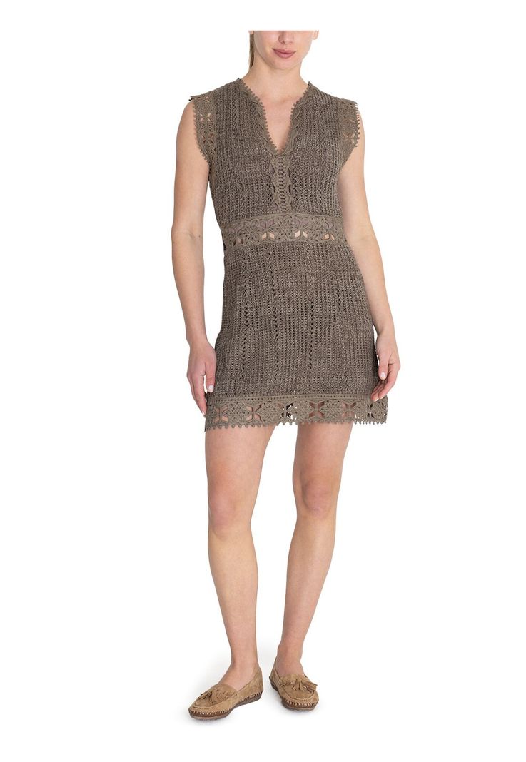 vestido Algodón Orgánico Verde Lito Mujer -4