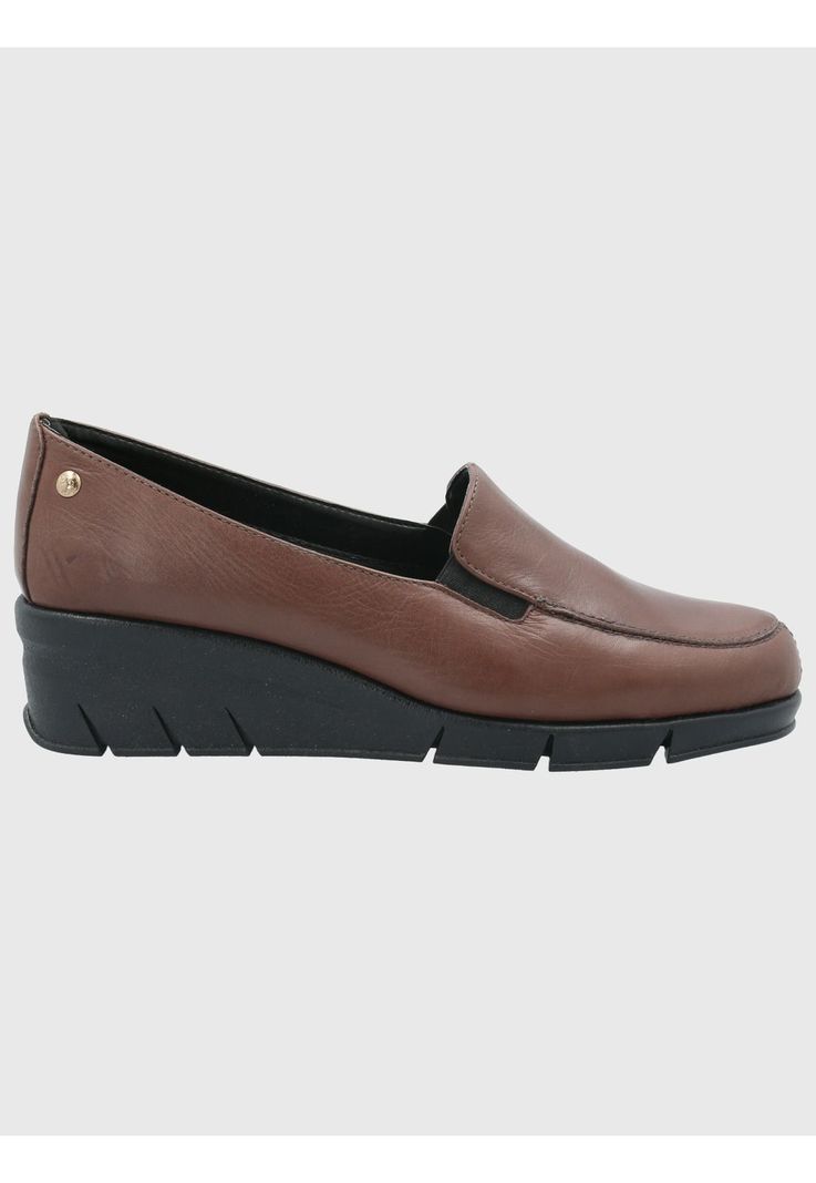 Zapato Cuero Mujer Huge Grant Too Café-1