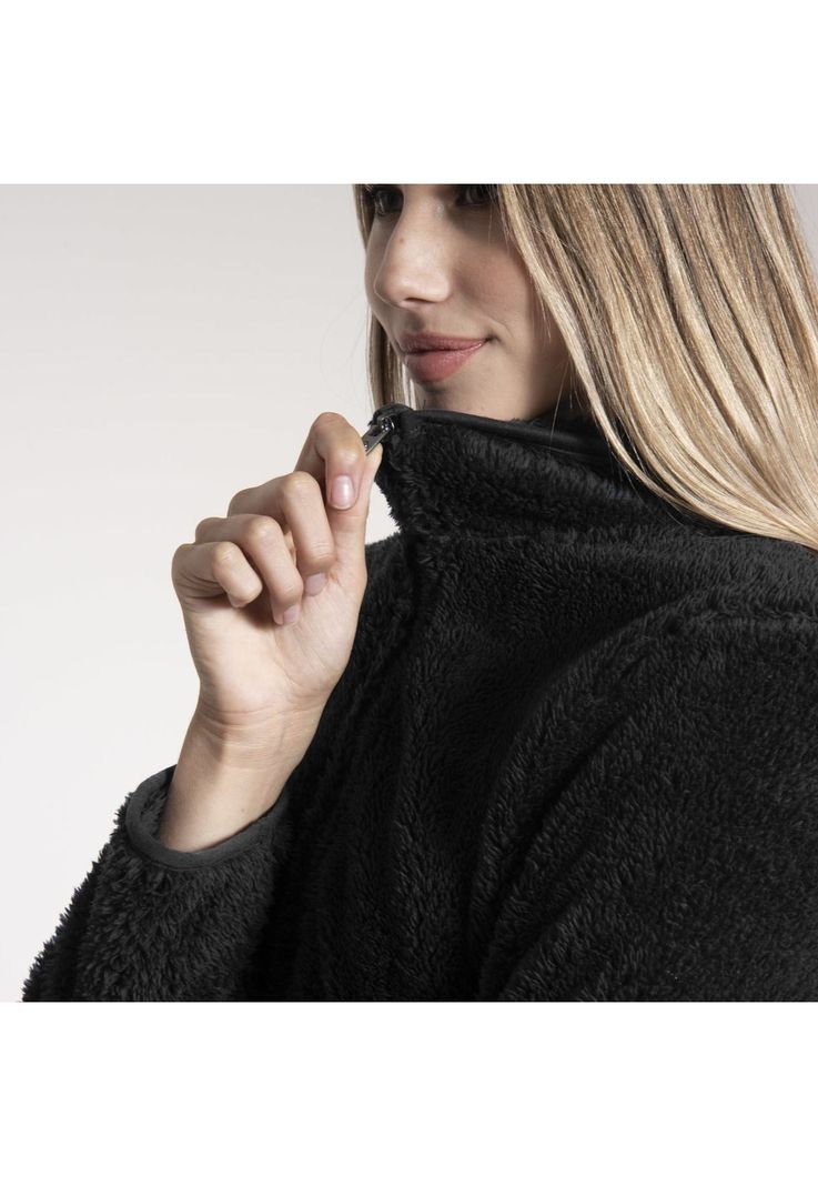Polar Mujer Shaggy Hood Kali Ii Negro-3
