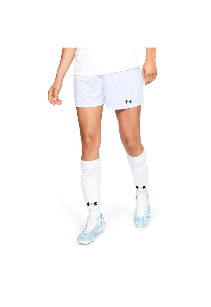 Short UA "Máquina 2.0" Blanco para mujer-3