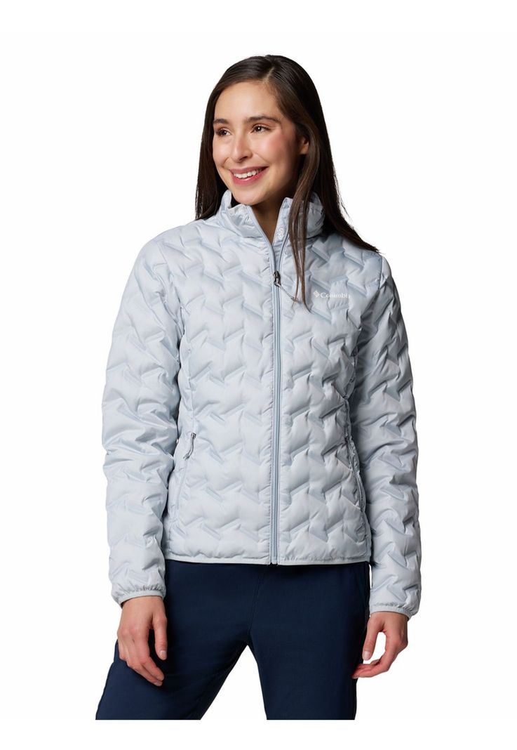 Parka Mujer Delta Ridge Ii Gris-0