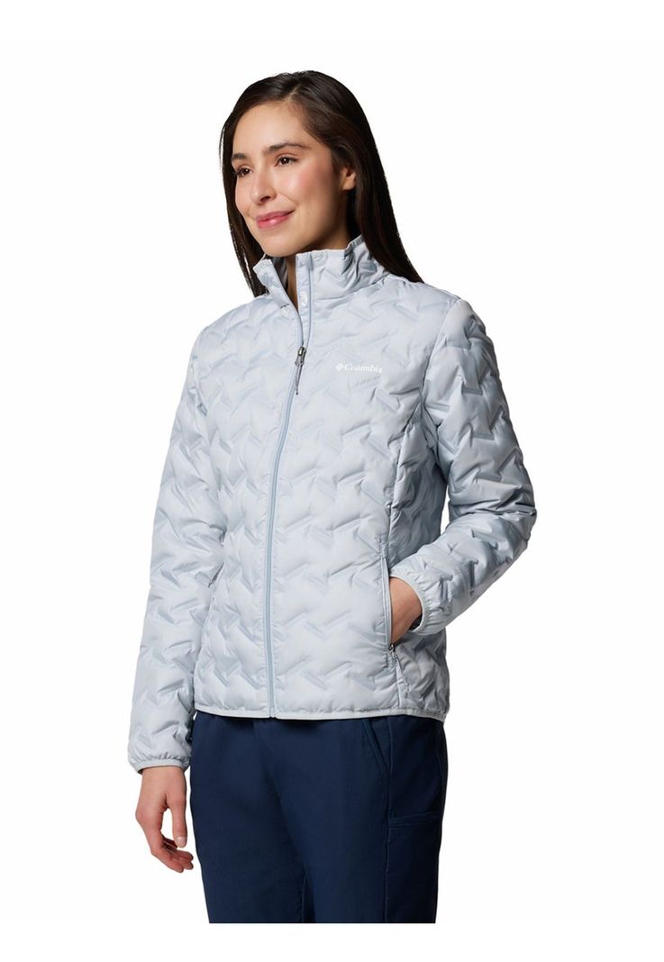 Parka Mujer Delta Ridge Ii Gris-1