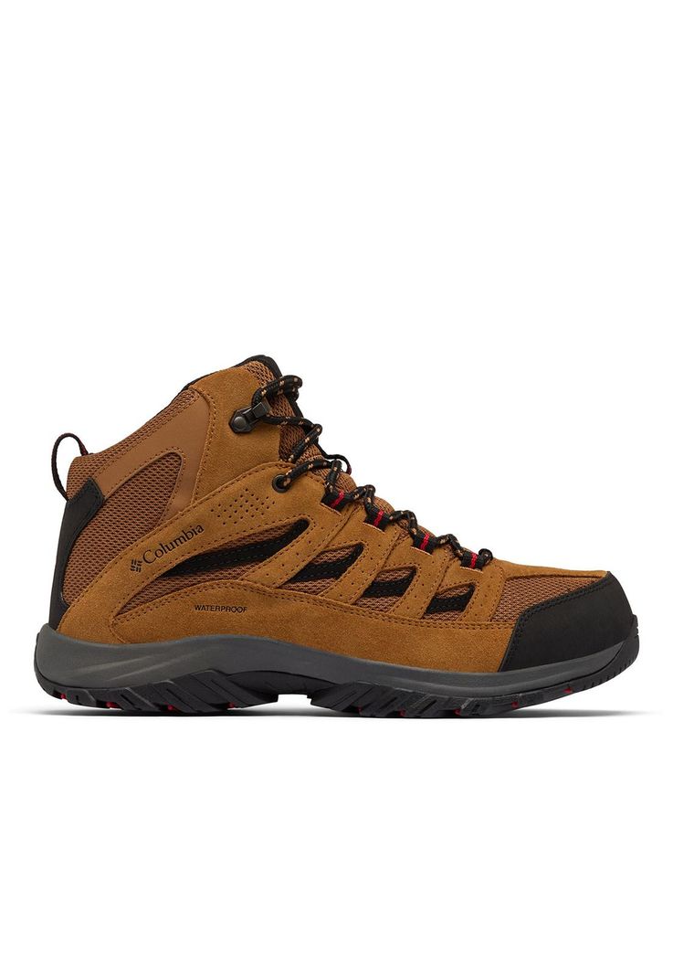 Botín Hombre Crestwood Mid Waterproof Café-7