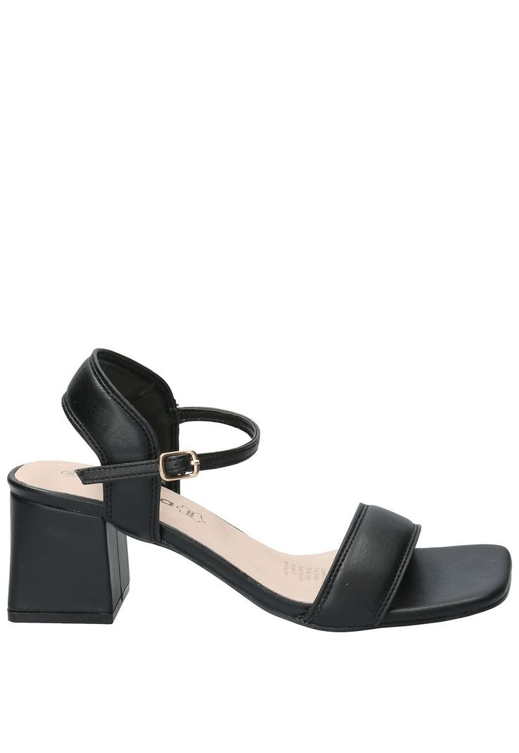 Sandalia Lindy Negro Mujer-2