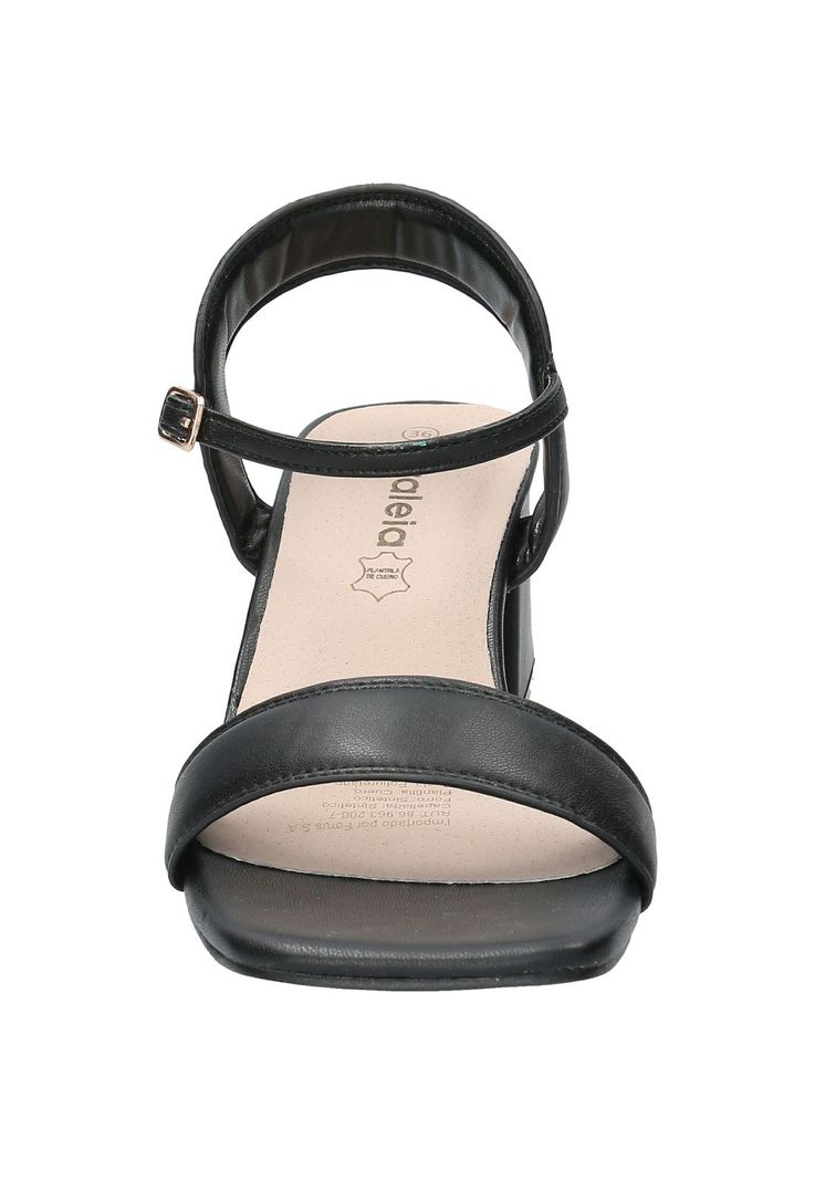 Sandalia Lindy Negro Mujer-3