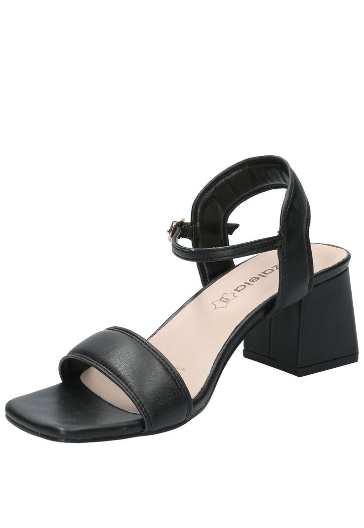 Sandalia Lindy Negro Mujer-4
