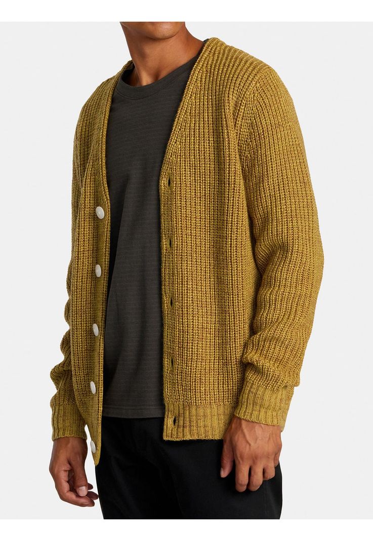 Sweater Hombre Vacancy Mostaza-1
