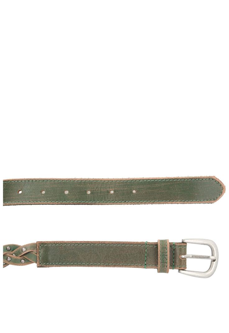 Cinturón Cuero Mujer RF Ringlet Verde-2