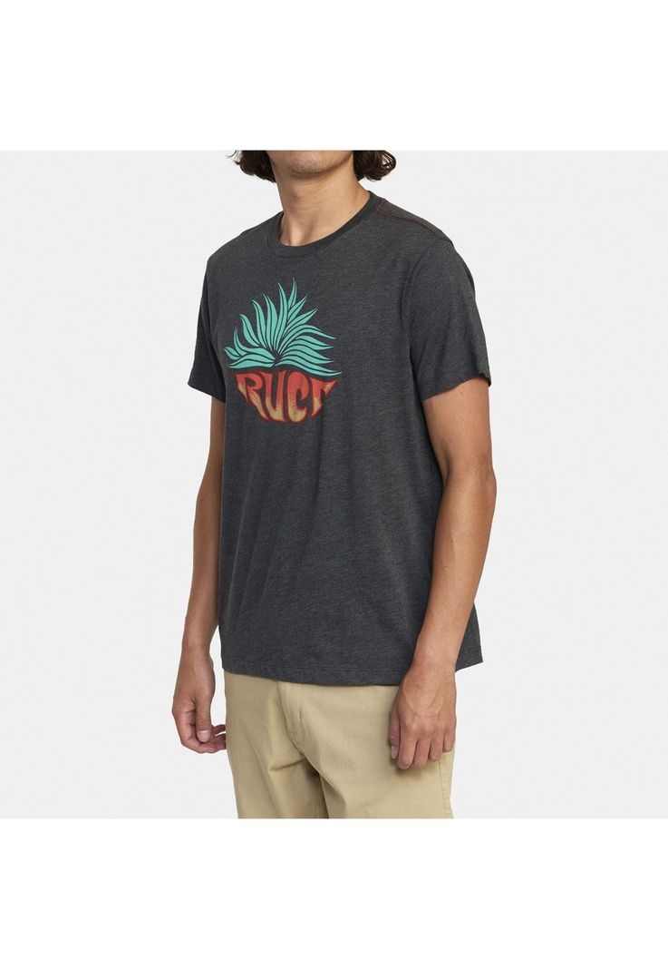 Polera M/C Hombre Agave Negro-2