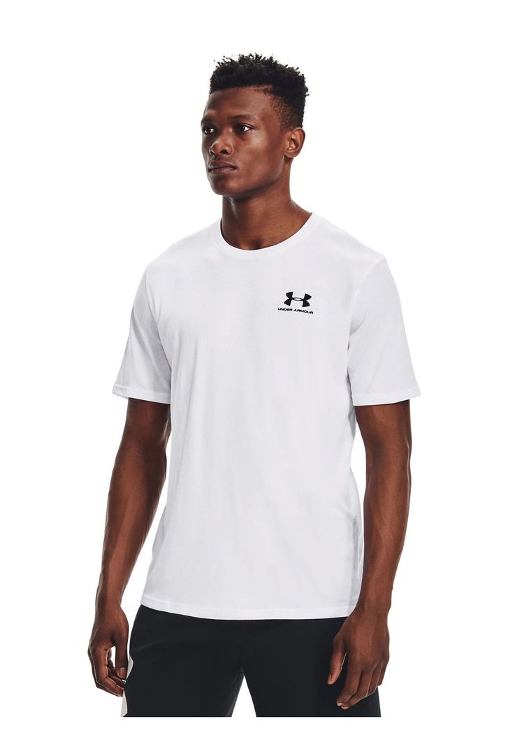 Polera manga crta Sportstyle hombre Blanco-3