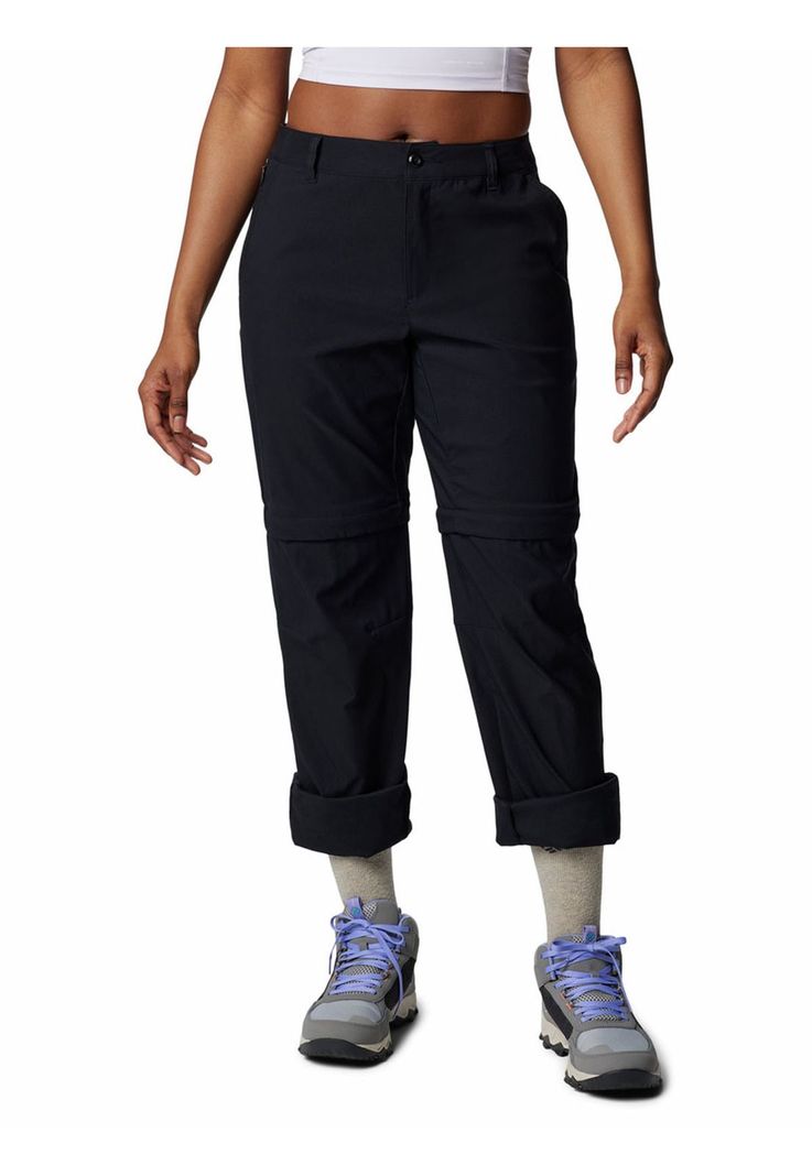 Pantalón Mujer Leslie Convert Negro-0