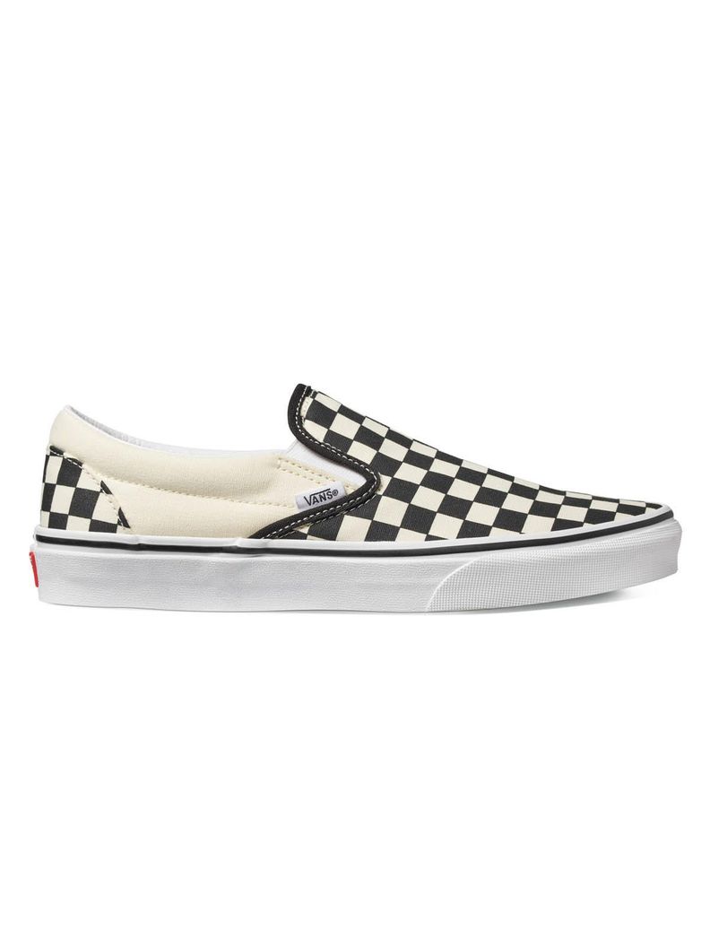 Zapatillas Unisex UA Classic Slip-On Checker Negra