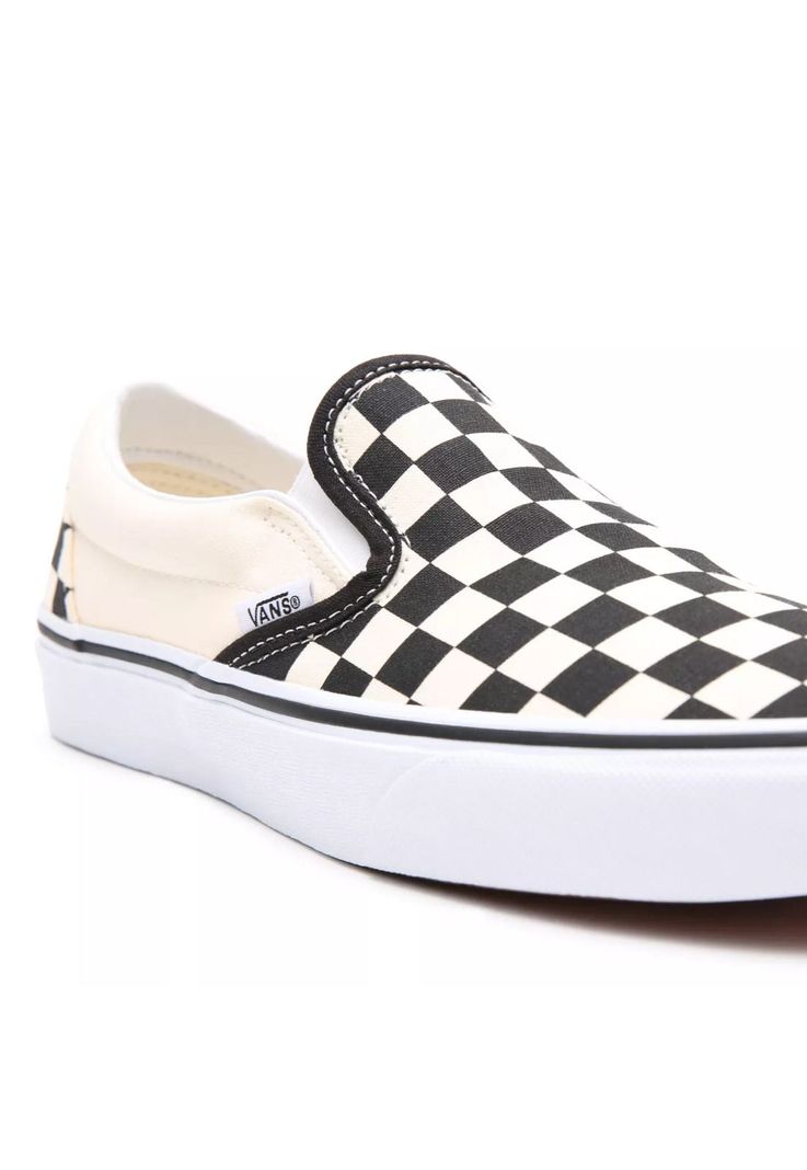 Zapatillas Unisex UA Classic Slip-On Checker Negra-3