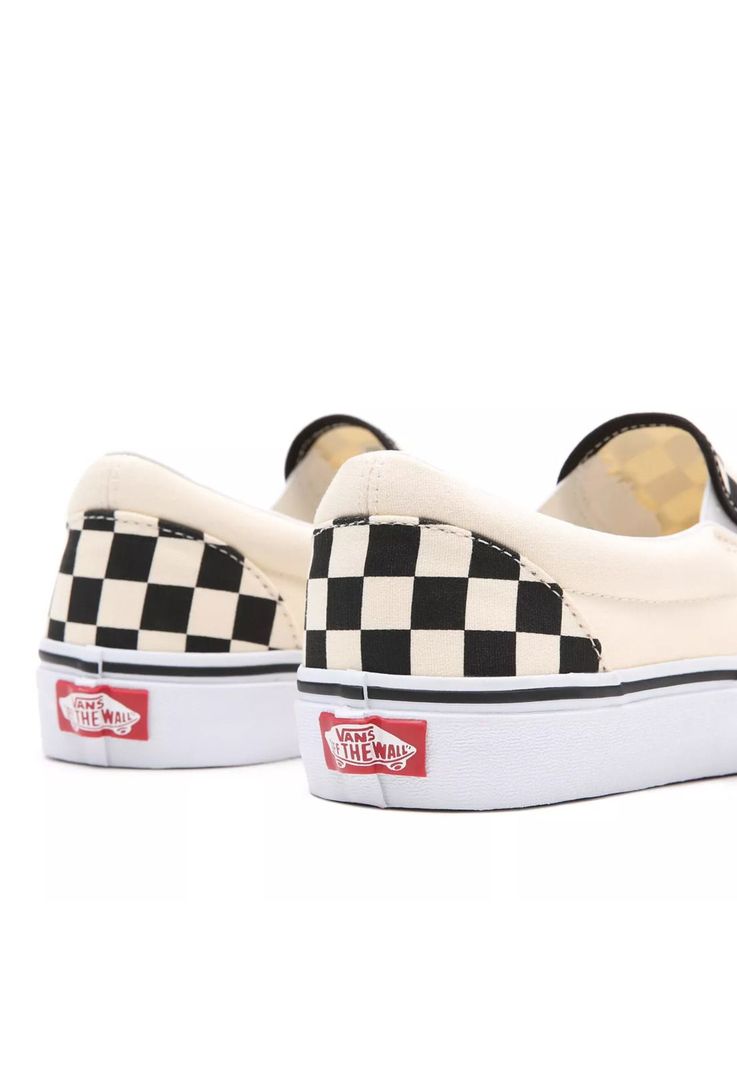 Zapatillas Unisex UA Classic Slip-On Checker Negra-6