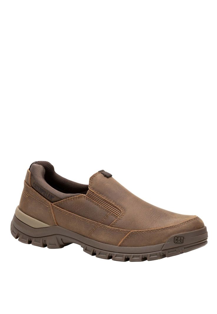 Zapatilla Cuero Hombre Threshold SlipOn Café Oscuro-0