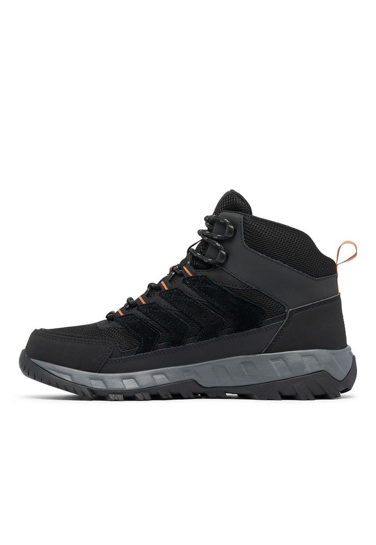 Botín Hombre Strata Trail Mid Wp Negro-4