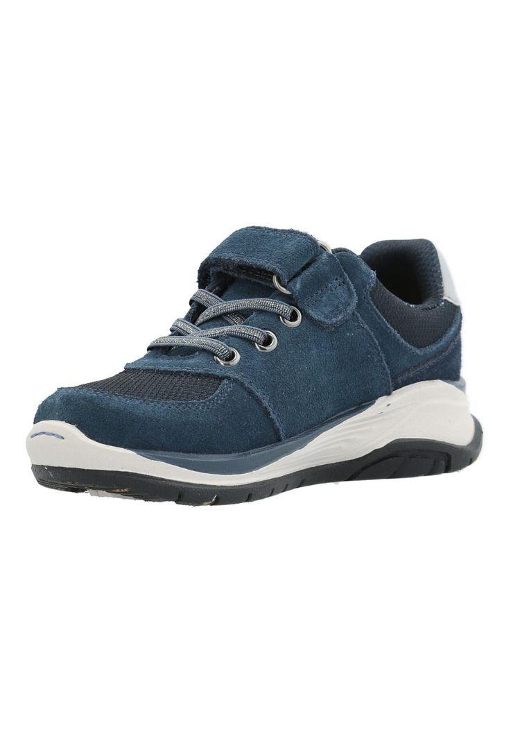 Zapatilla Cuero Bambus Niño Azul-5