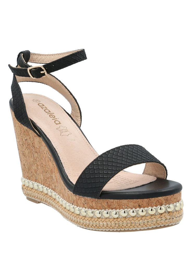 Sandalia Mujer Jack Negro-0