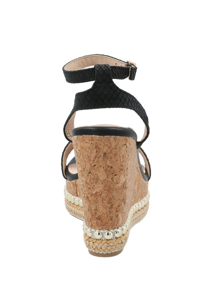 Sandalia Mujer Jack Negro-5