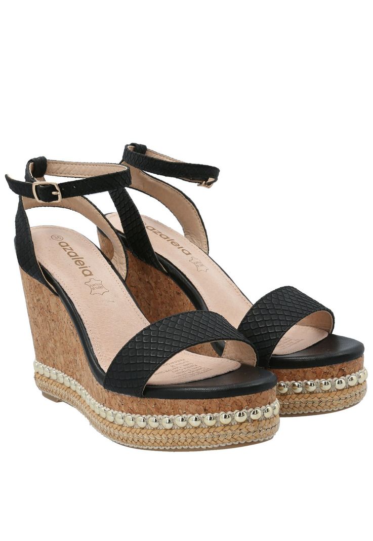Sandalia Mujer Jack Negro-7