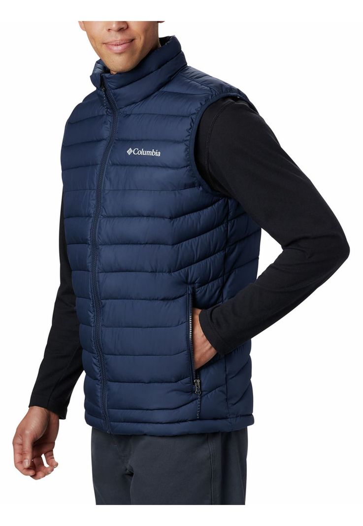Parka Sin Mangas Hombre Powder Lite Ii Azul-1