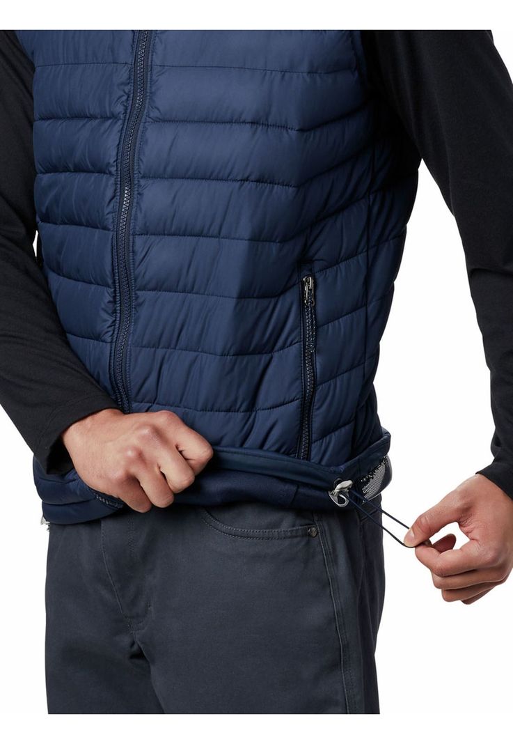 Parka Sin Mangas Hombre Powder Lite Ii Azul-4