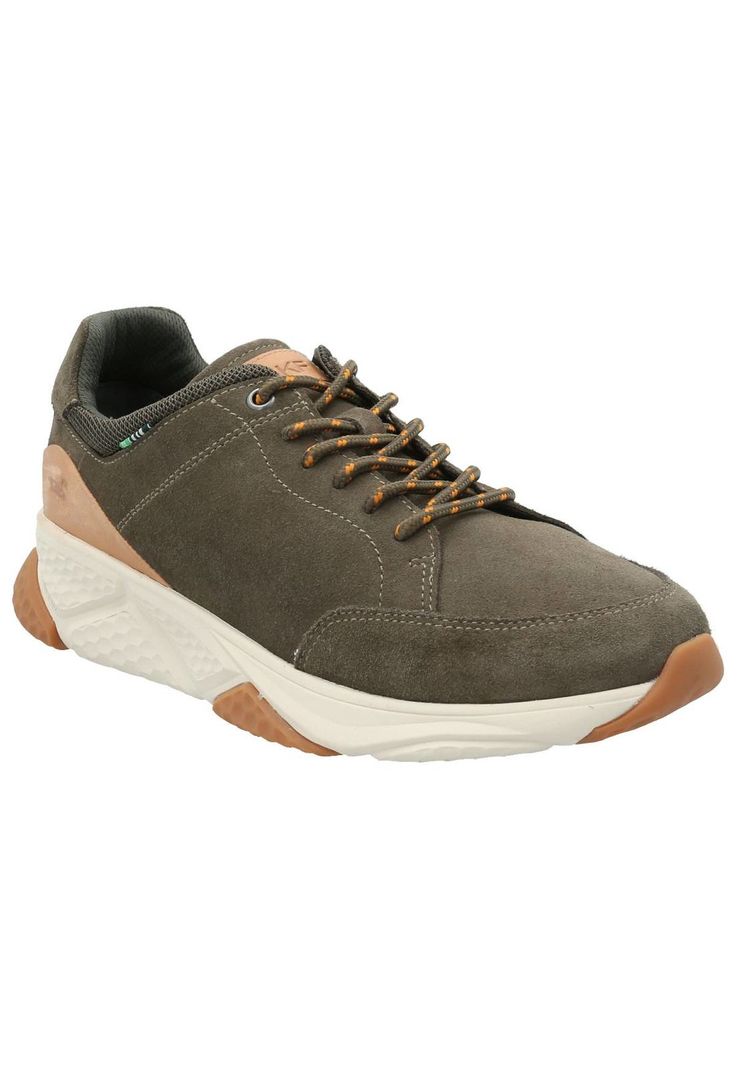 Zapatilla Cuero Hombre Joar Verde-1