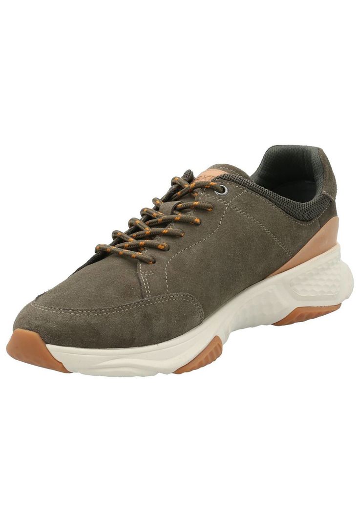 Zapatilla Cuero Hombre Joar Verde-4