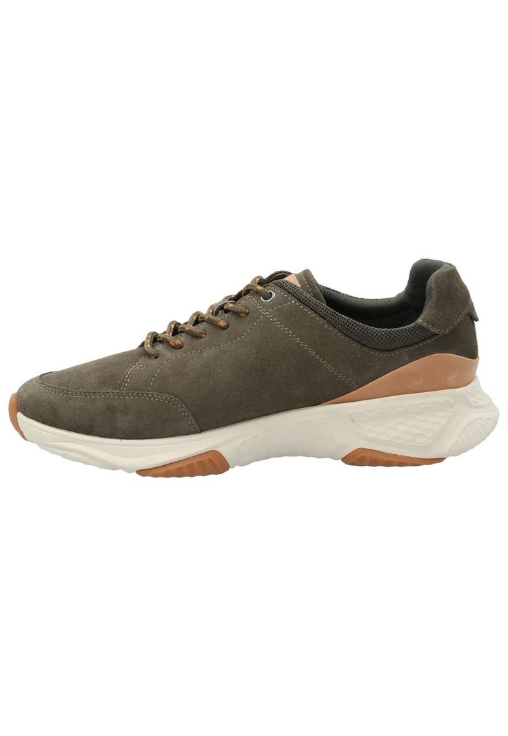 Zapatilla Cuero Hombre Joar Verde-5