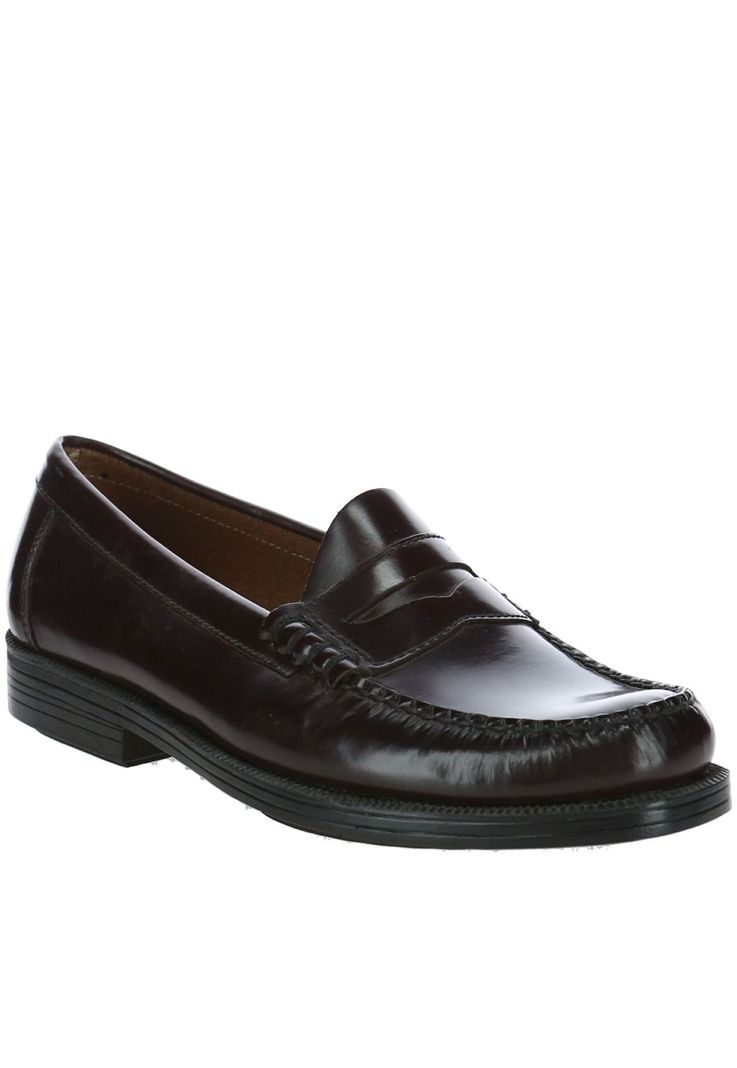 Mocasin Cuero Stanford Ii Burdeo-0