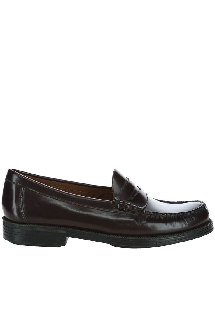 Mocasin Cuero Stanford Ii Burdeo-1