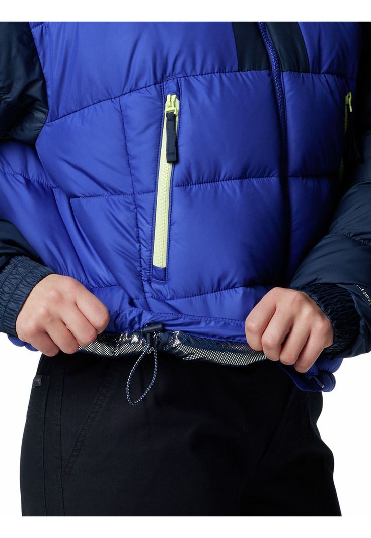Parka Mujer Pike Lake Ii Cropped Azul-5