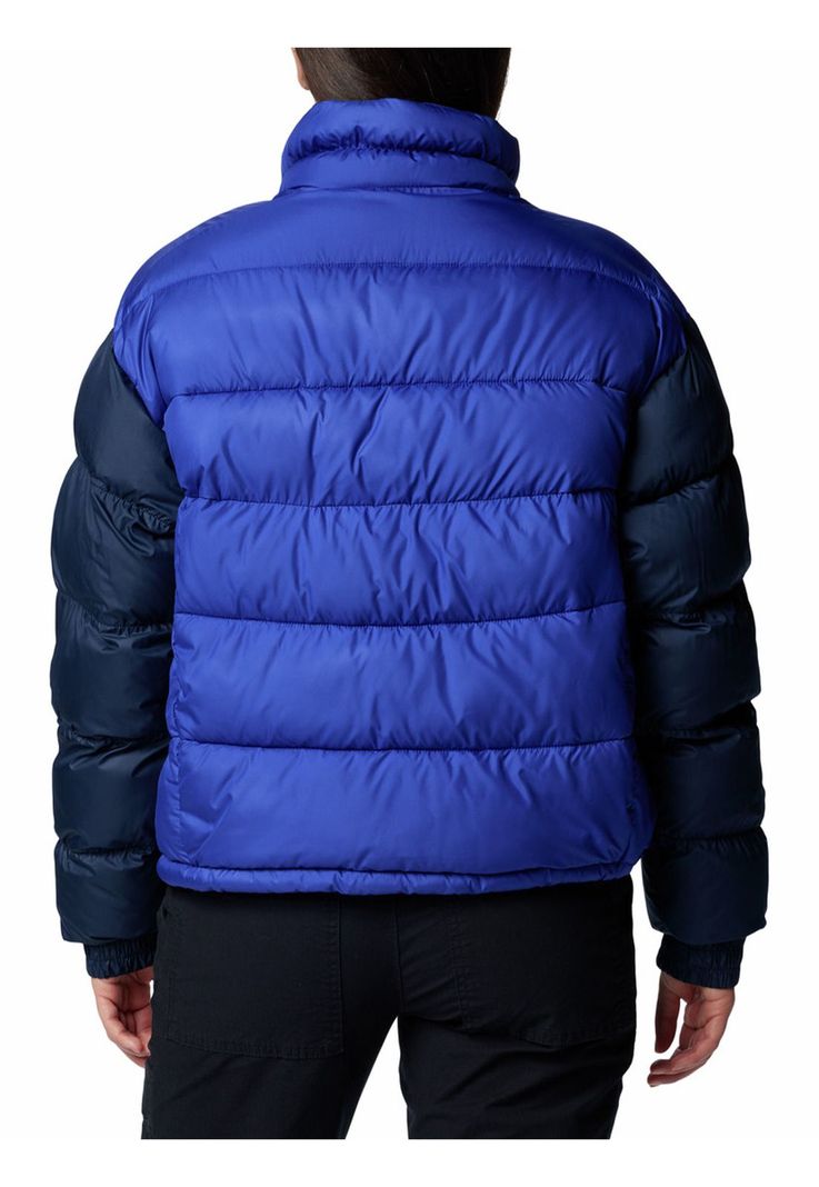 Parka Mujer Pike Lake Ii Cropped Azul-6