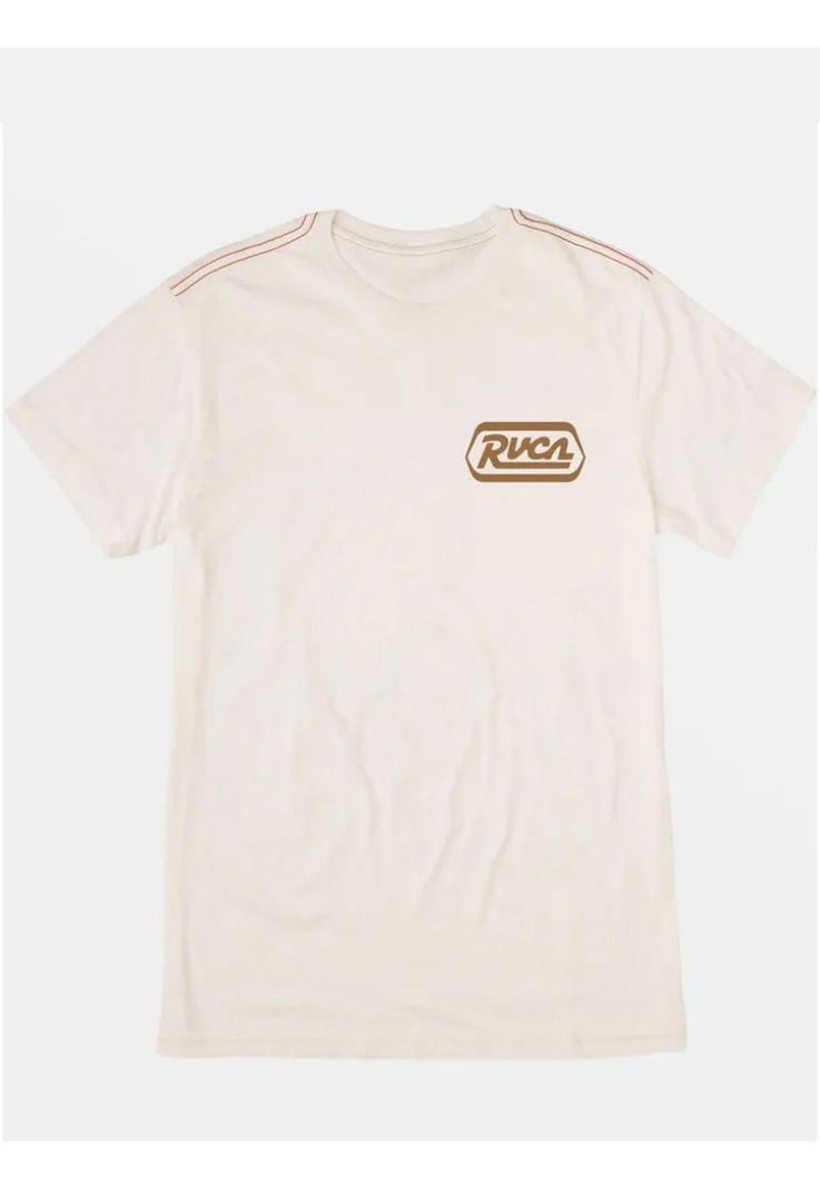 Polera manga corta Hombre Station Ss Crema-0