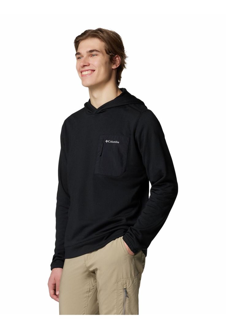 Polar Hombre Hike Hooded Fleece Negro-1