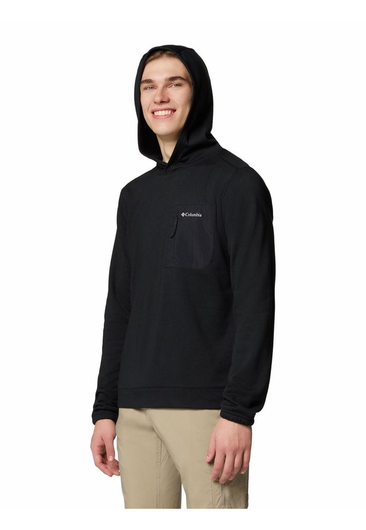 Polar Hombre Hike Hooded Fleece Negro-3