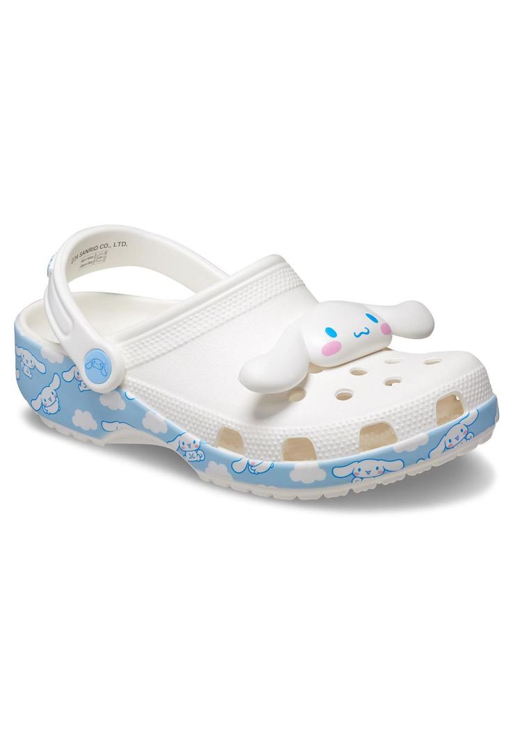 Zueco Mujer Cinnamoroll Blanco-6