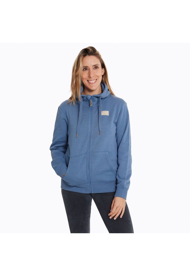 Polerón Mujer Merced Sweatshirt Azul-0