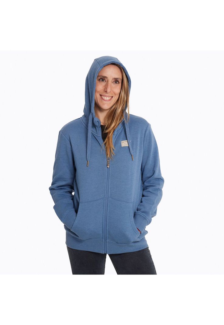 Polerón Mujer Merced Sweatshirt Azul-1