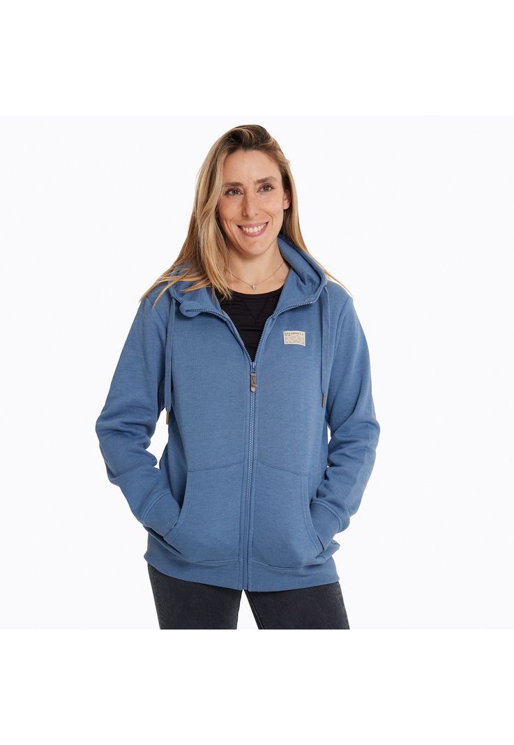 Polerón Mujer Merced Sweatshirt Azul-4