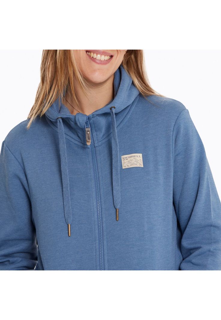Polerón Mujer Merced Sweatshirt Azul-6
