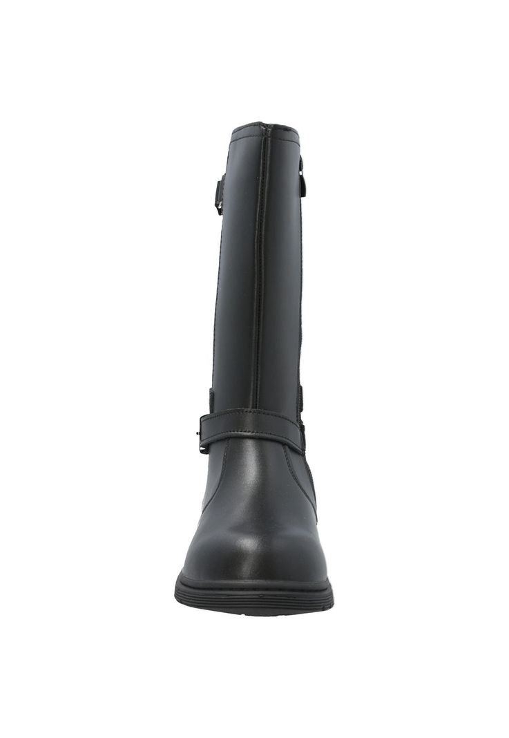 Bota Cuero Niña Lynox Negro-3