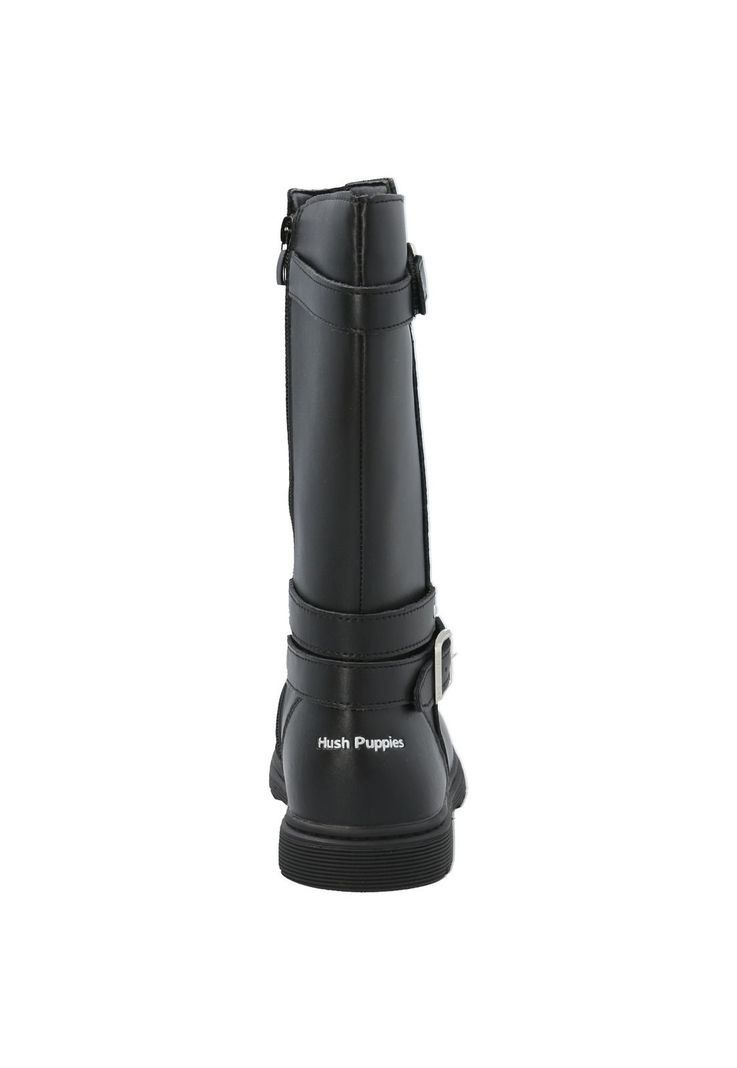 Bota Cuero Niña Lynox Negro-6
