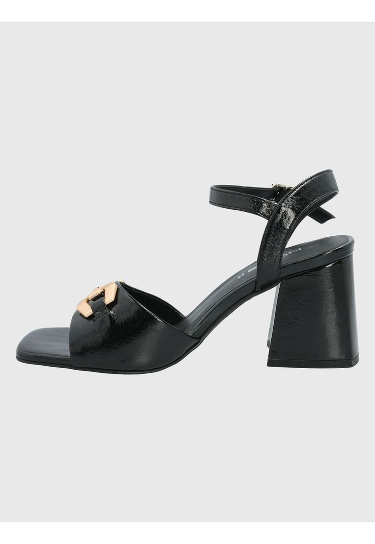 Sandalia Negro Mujer Forli -4