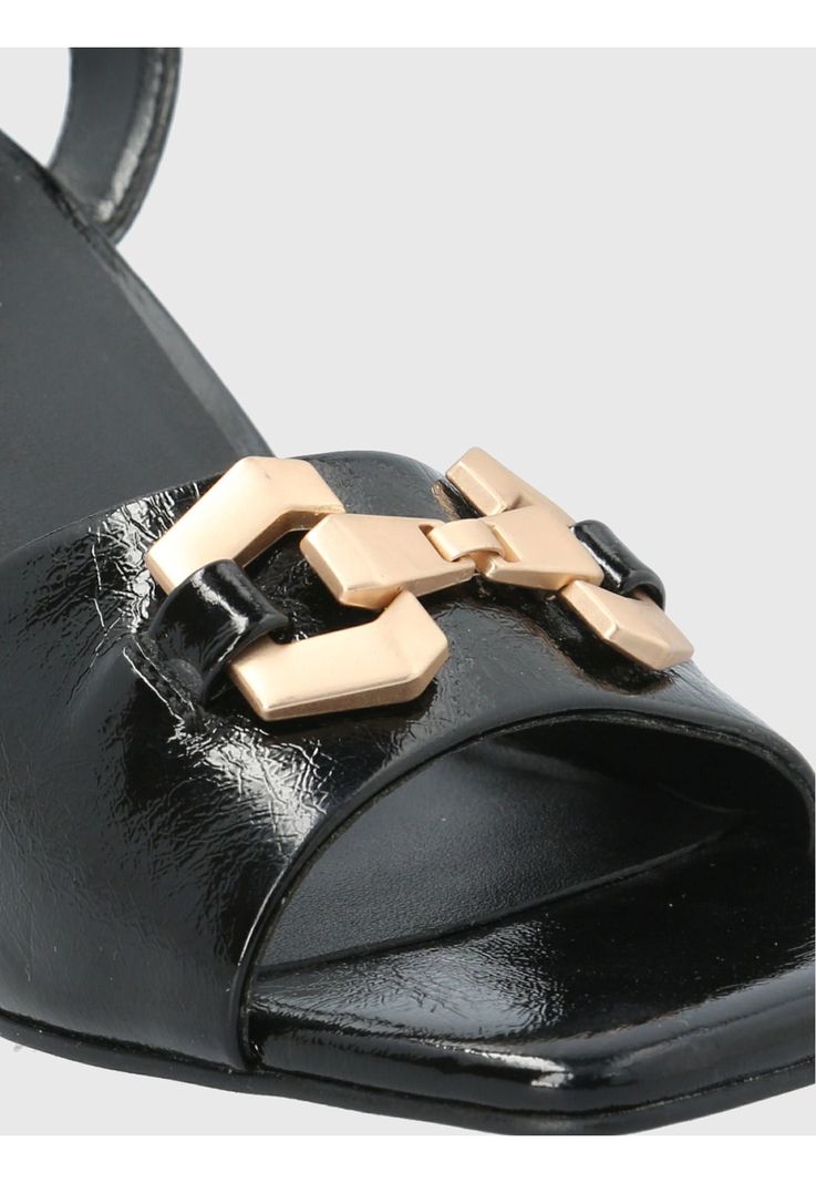 Sandalia Negro Mujer Forli -6